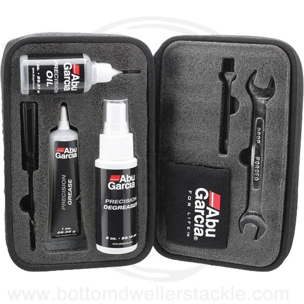 Abu Garcia Fishing Reel Maintenance Kit and Case Bottom Dwellers Tackle Abu Garcia Fishing Reel Maintenance Kit and Case Bottom Dwellers Tackle