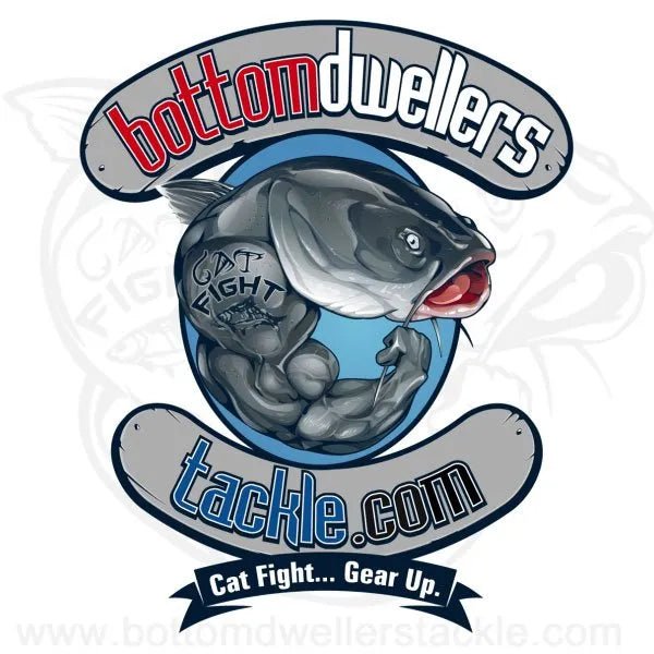 bottom gear logo Bottom Dwellers Tackle Decals