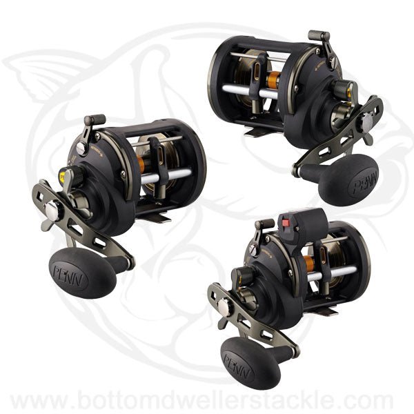 baitcasting penn fishing reels Penn SQLII30LWLC Squall II Level Wind Line Counter Reel