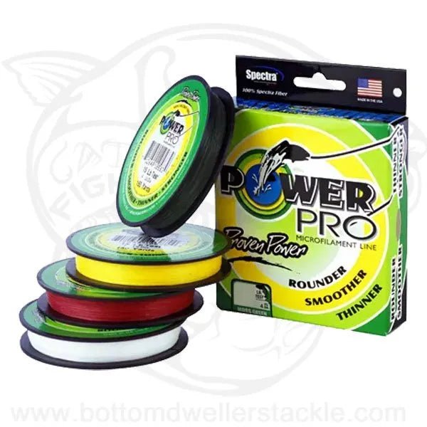 Power Pro Microfilament Braid Line 150 Yard – Bottom Dwellers Tackle