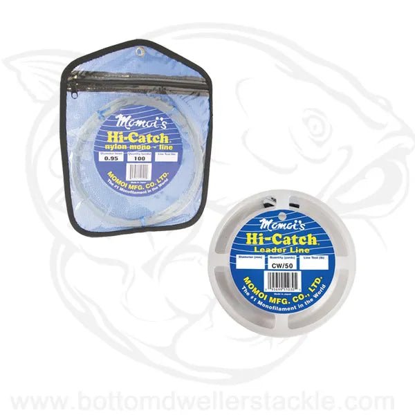 Momoi Hi-Catch Monofilament Leader – Bottom Dwellers Tackle