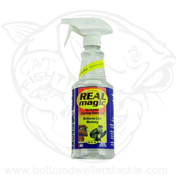 Real Magic Reel and Fishing Line Treatment 16oz Trigger Spray