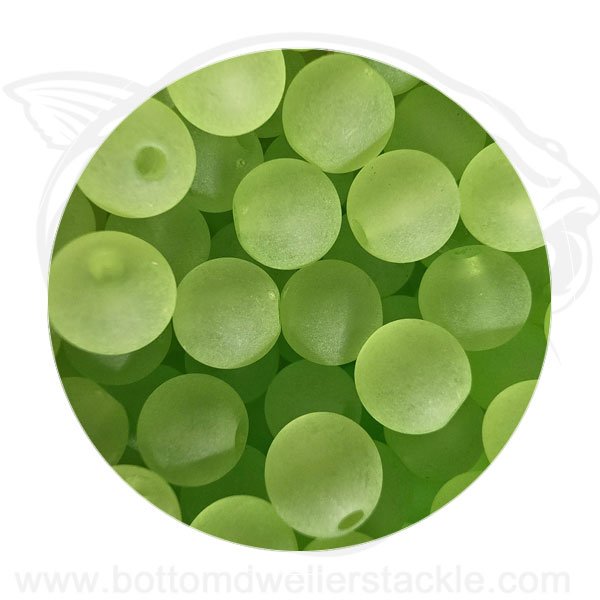 8mm bead green matte