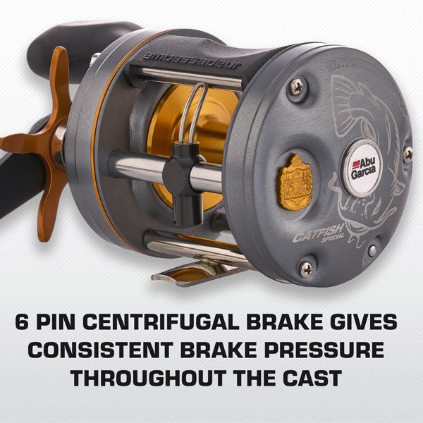 Abu Garcia Catfish Special C3-6500CATSPC22 Round Baitcaster Gen 3 – Bottom Dwellers Tackle