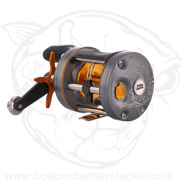abu garcia c3 catfish special round reel Baitcast size round baitcaster that handles trolling passes Catfish Abu Garcia 6500 C3