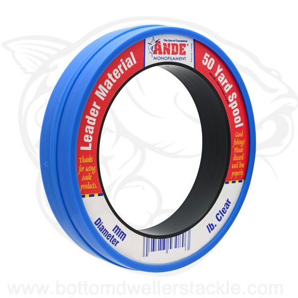 ANDE Premium Monofilament Leader Material 50 yard coil