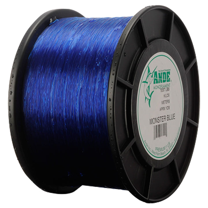 ANDE Monster Blue Monofilament One LB Spools
