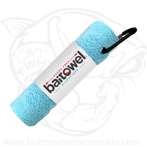 Baitowel Microfiber Hand Towel with Carabiner Clip