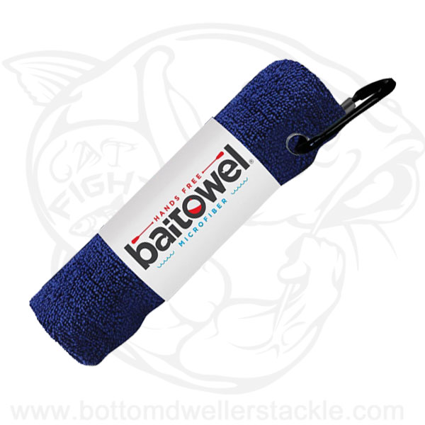 Baitowel Microfiber Hand Towel with Carabiner Clip