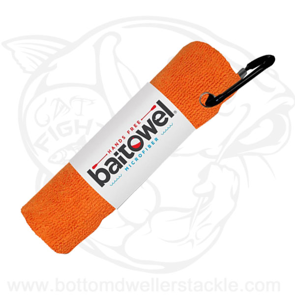 Baitowel Microfiber Hand Towel with Carabiner Clip