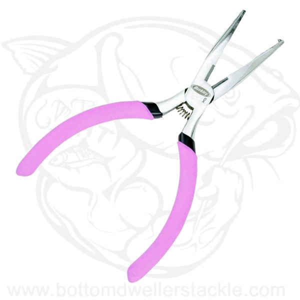 Berkley Chrome Split Ring Pliers 6in Pink