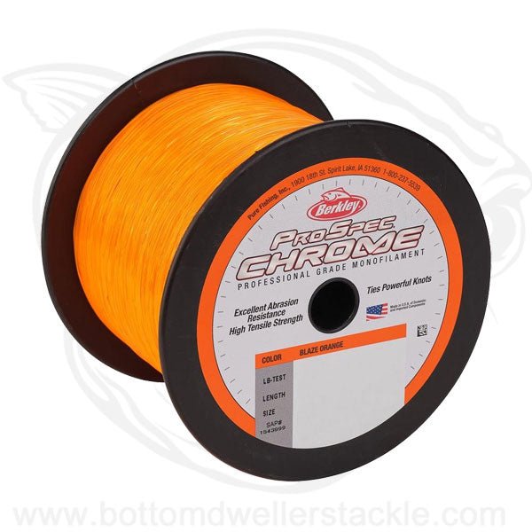 Berkley ProSpec Chrome Monofilament Fishing Line - Blaze Orange