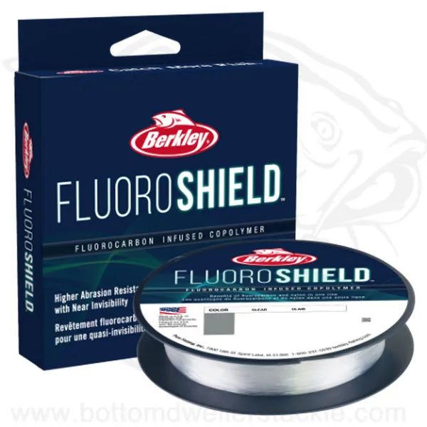 Berkley FluoroShield Fluorocarbon Infused Copolymer Fishing Line 300 yard spools