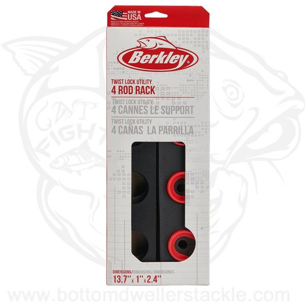 Berkley Twist Lock Utility 4 Rod Rack