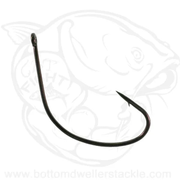 Boss Kat Open Wide Hook Black Nickel 5/0