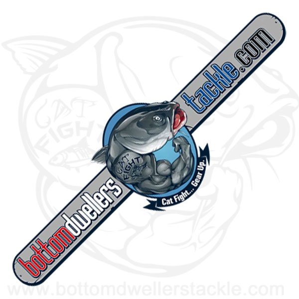 bottom gear logo Bottom Dwellers Tackle Decals