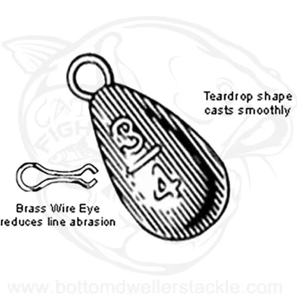 Do-IT Bell Sinker with brass eye Molds