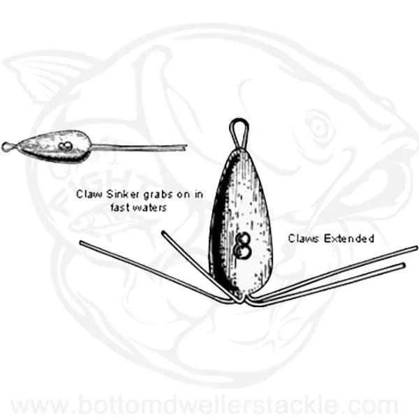 Do-IT Claw Sinker Molds