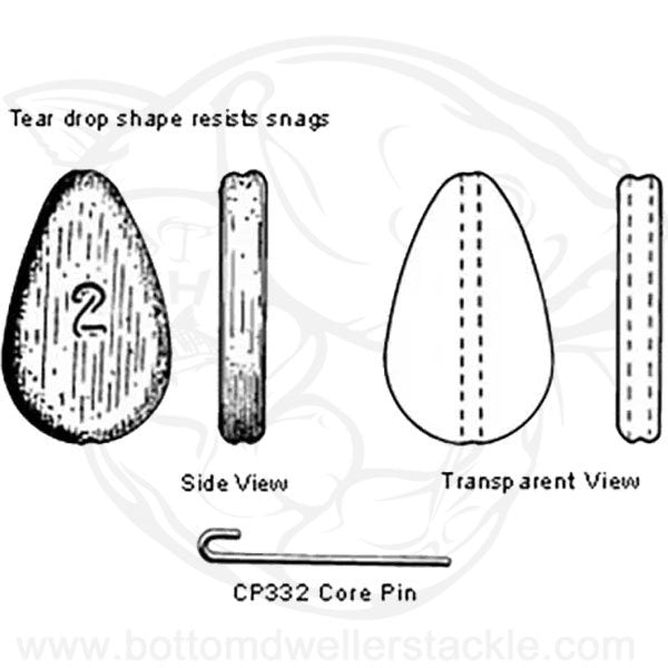 Do-IT No Roll Sinker Molds