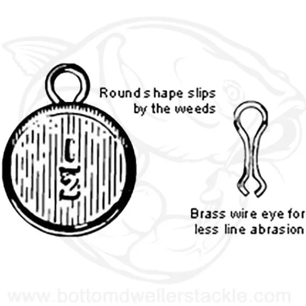 Do-IT Round Flat Sinker Molds 