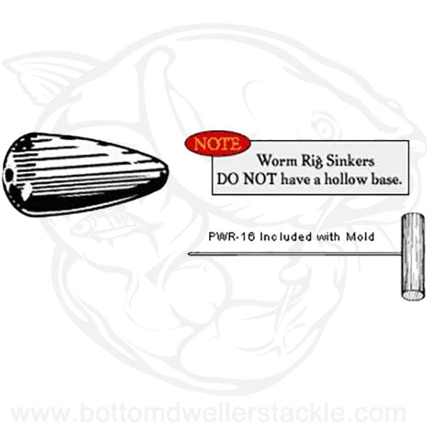 Do-IT Worm Rig Sinker Molds