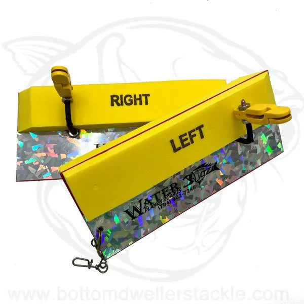 Waterbugz planer boards with out glow stick holder