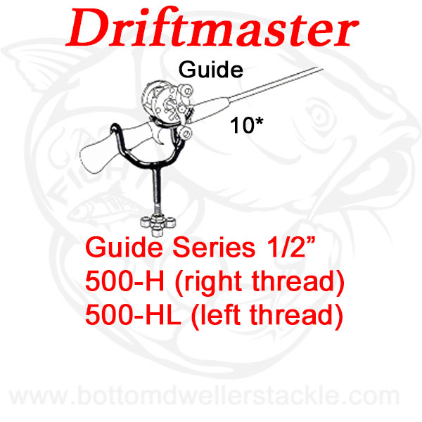 Driftmaster Pro Series Guide Rod Holders 500-H and 500-HL