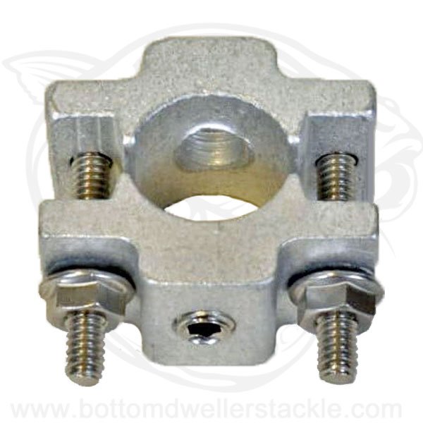 Driftmaster Pro Series Rod Holder Bases 204-B 204-BL 205-B and 205-BL Round Rail Clamp with set screw