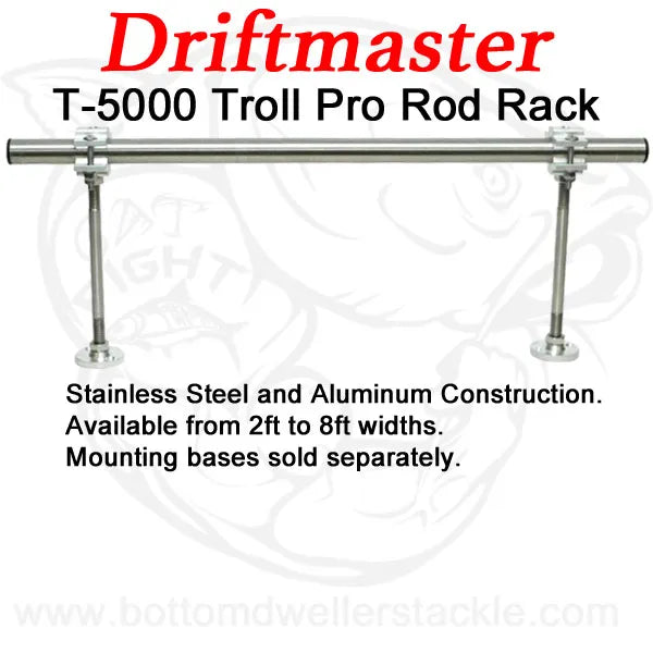 Driftmaster T-5000 Troll Pro Rod Rack