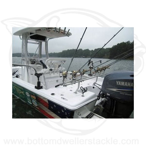 fishing rod holder for trolling Driftmaster T-6000 Series Troll King Ultimate Rod Rack System for Boats T-6100 16 in. high