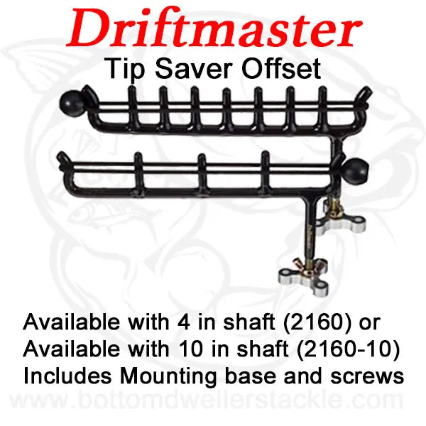 Driftmaster 2160 or 2160-10 Tip Saver Rod Storage offset