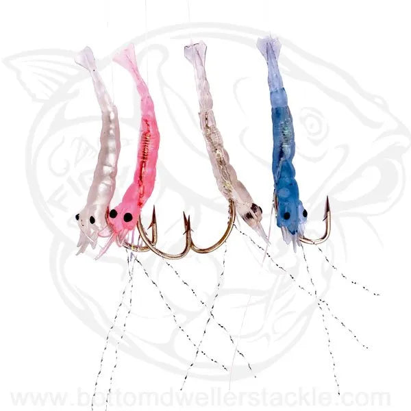 Eagle Claw L945 Lazer Sharp Sabiki Rig Multi Color Shrimp