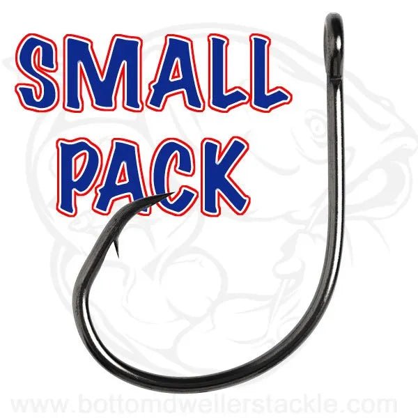 eagle claw thin wire 8 fishing hooks Eagle Claw Light Wire Offset Circle Sea Hooks Model L197BKGH Small Pac –  Bottom Dwellers Tackle