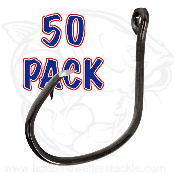 Eagle Claw Trokar Offset Lancet Circle Hooks TK3-XL 50 Pack