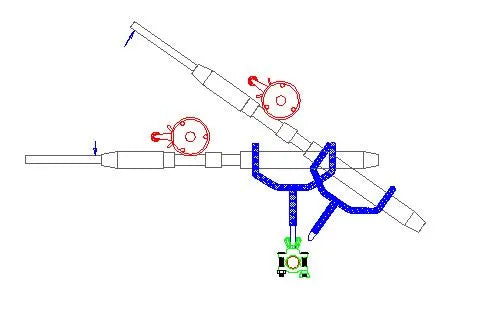 driftmaster rod holder drawing