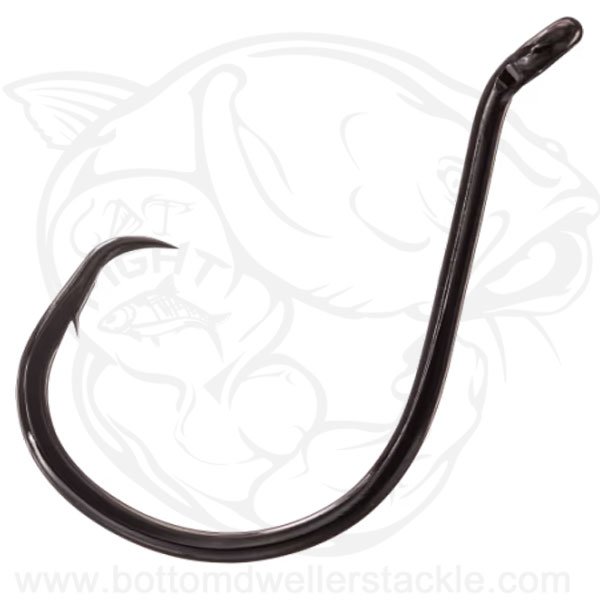 Gamakatsu Big Cat Offset Point Octopus Circle Hooks Black Finish