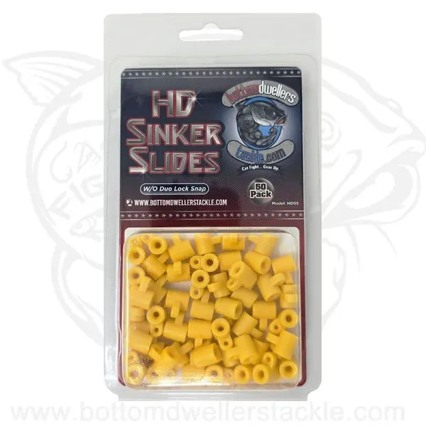 Heavy Duty Braid Resistant Sinker Slides No Snaps