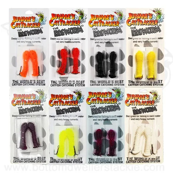 Junnies Cat Tracker Egg Worm
