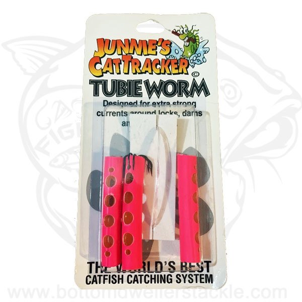 Junnies Cat Tracker Tubie Worm Hot Pink