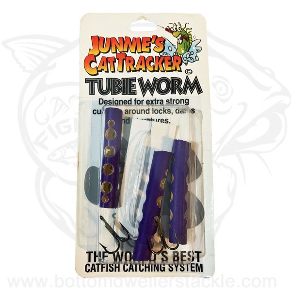 Junnies Cat Tracker Tubie Worm Purple