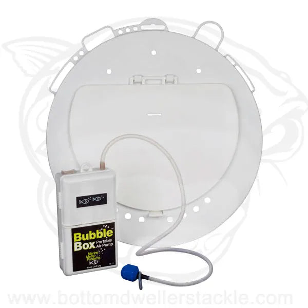 Marine Metal Bubbles Top Combo Universal 5 Gallon Lid with Bubble Box Aerator LB-11