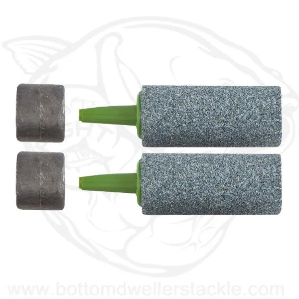 Marine Metal Two Large Glass Bead Airstones Weighted AS-01