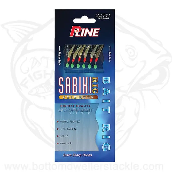 P-Line Monofilament Sabiki with mylar SMFS