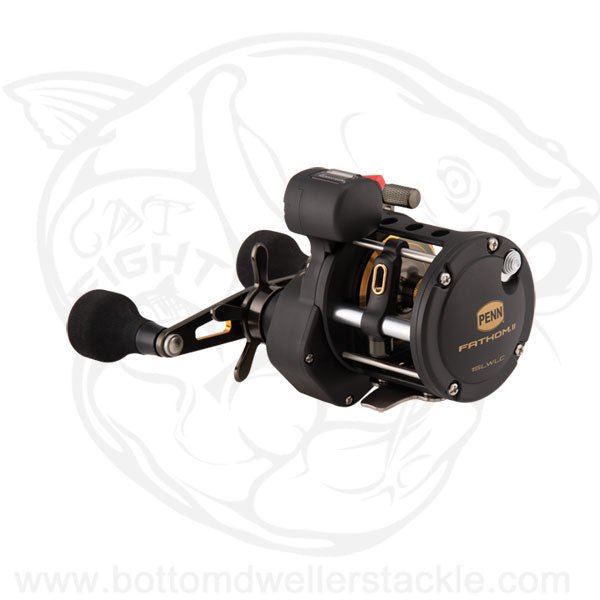 2 old fishing reels penn Penn Fathom II Level Wind Reel FTHII15LWLC