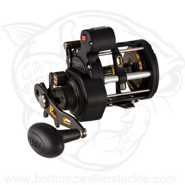 best 2 speed reel for bottom fishing Penn Fathom Level Wind Baitcast Reels – Dwellers Tackle Variant:Bullwhip Black 36