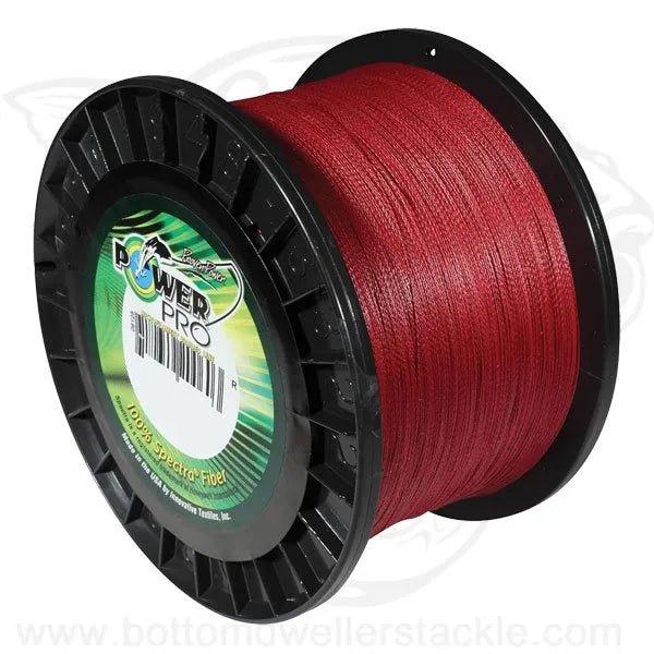 Power Pro Braided Line Red / 1500 Yards / 100 lb