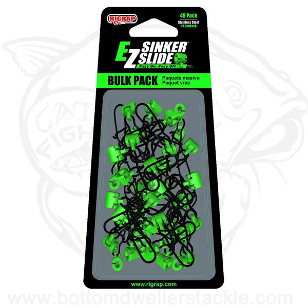 RIGRAP EZ Slide Sinker Slides In 42 Count Bulk Pack