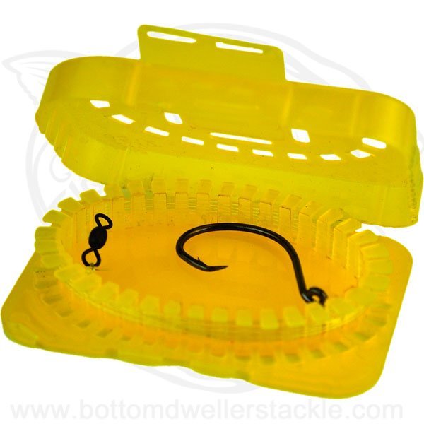 Double Drop Fishing Rig Storage RIGRAP Fishing Rig Storage Yellow 48 Pro Pack – Bottom Dwellers Tackle