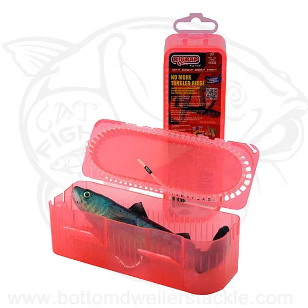 RIGRAP Fishing Rig Storage RED Extra Deep 16548XD