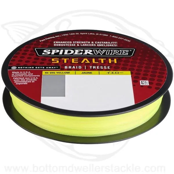 Spiderwire Stealth Stealth Hi Vis Yellow Braid